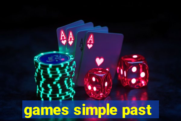 games simple past